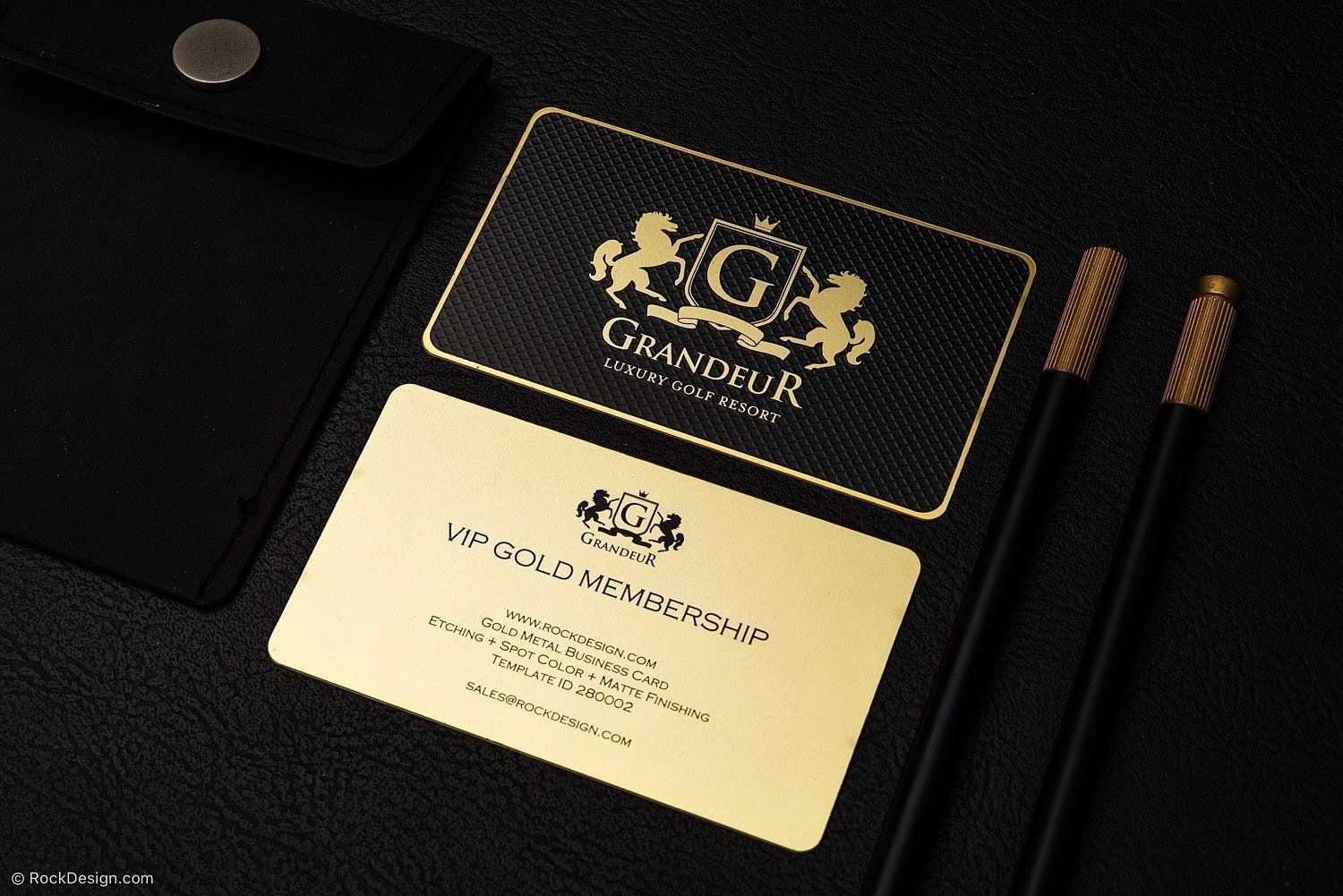 What Printing Techniques Are Used for Logos and Texts on Luxury Metal Business Cards?